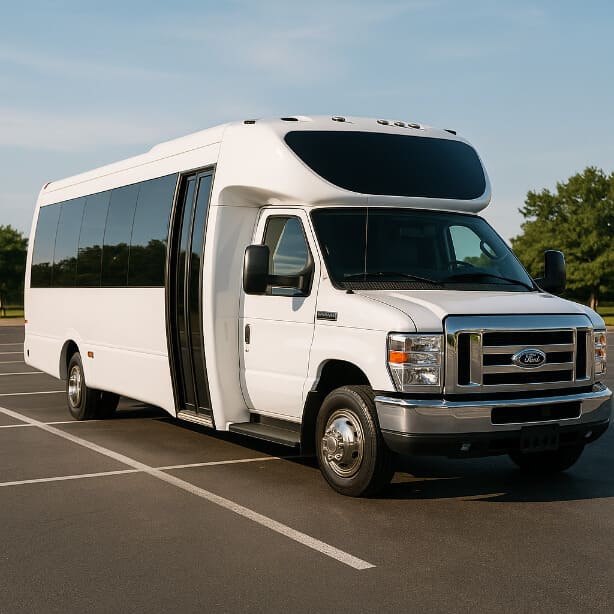 Charter Bus Rental Dubuque 20 Passenger Minibus